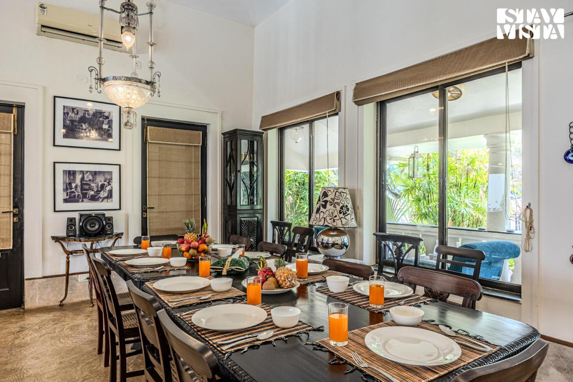 La Bougainvillea With Bbq Grill At By Stayvista *